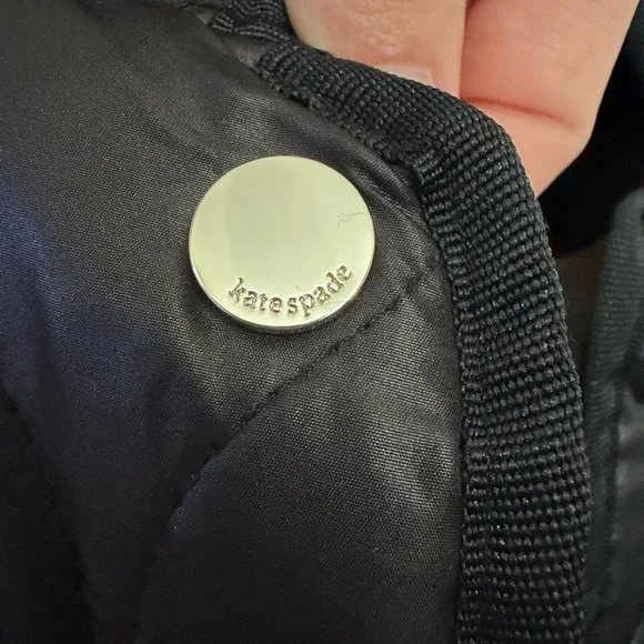 kate spade Black Quilted Puffer Jacket - Picture 5 of 7